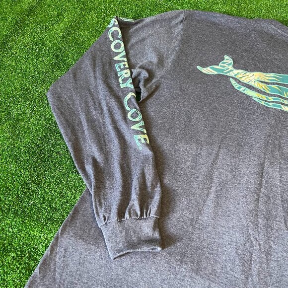 SeaWorld Discovery Cove Established 2000 Long Sleeve Crew Rare T-Shirt Size M - Picture 11 of 12